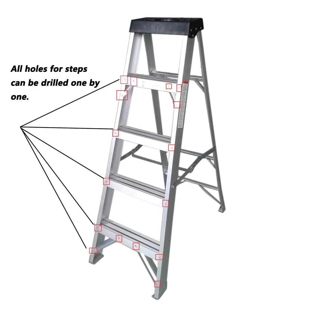 Automatic Drilling Machine for Aluminium Step Ladder
