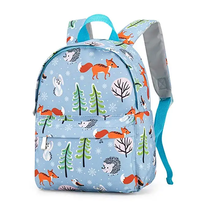 Kids Cute Backpack Lightweight Preschool Toddler Backpack for 3-7 Years Old Boys Girls with Cooler Lunch Snack Bag