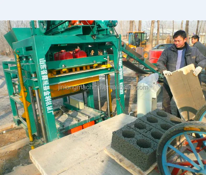 qtj4-30 semi automatic block making machine