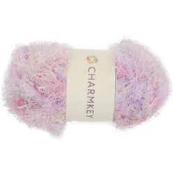 Classical gray hairy knitting yarn for scarf/sweater/craft