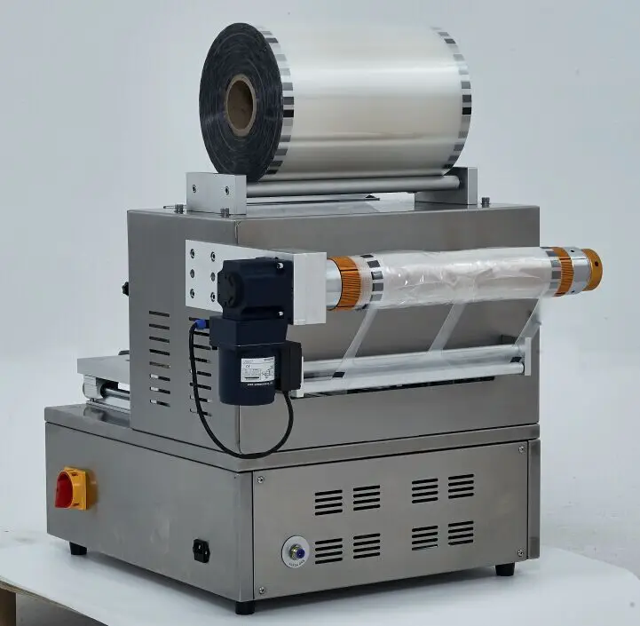 Dx-1new Type Manual MAP Tray Sealer Takeaway Meat Nitrogen Gas Filling Machine Small Food Packaging Machine packet sealer