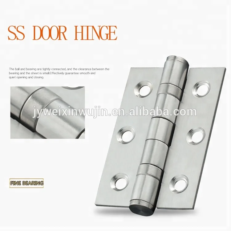 Top Quality 3 Inch Satin Stainless Steel Butt Hinge