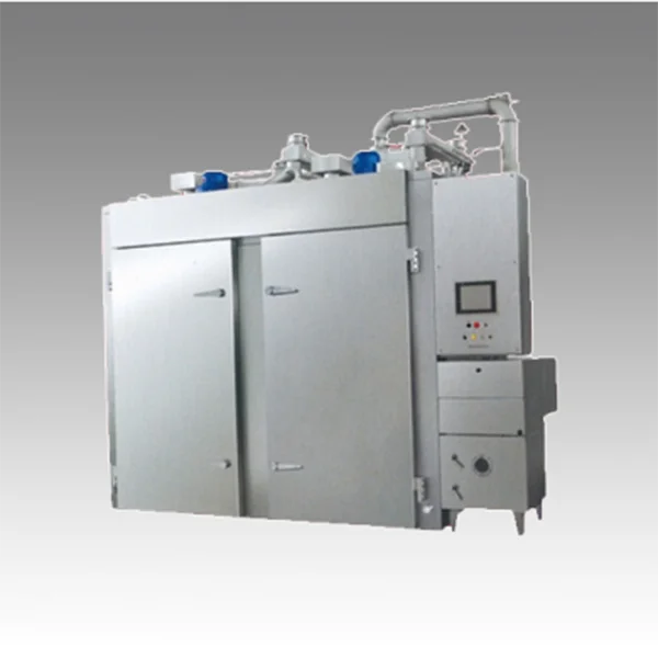 Automatic smoking oven for fish sausage meat smoker machine