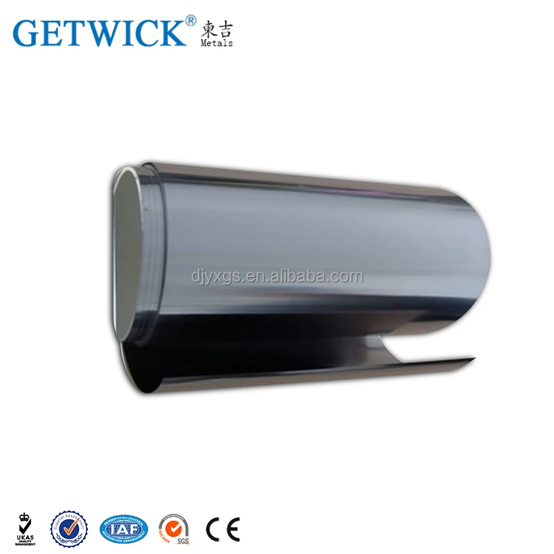  Лучшая цена GETWICK ASTM линейная фольга из чистого молибдена для продажи