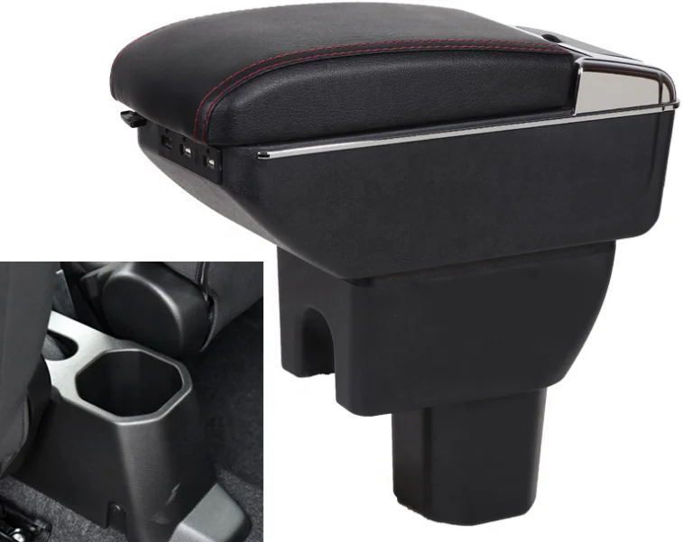 Leather Car Center Console Armrest Box for Suzuki Liana A6 Armrests with USB