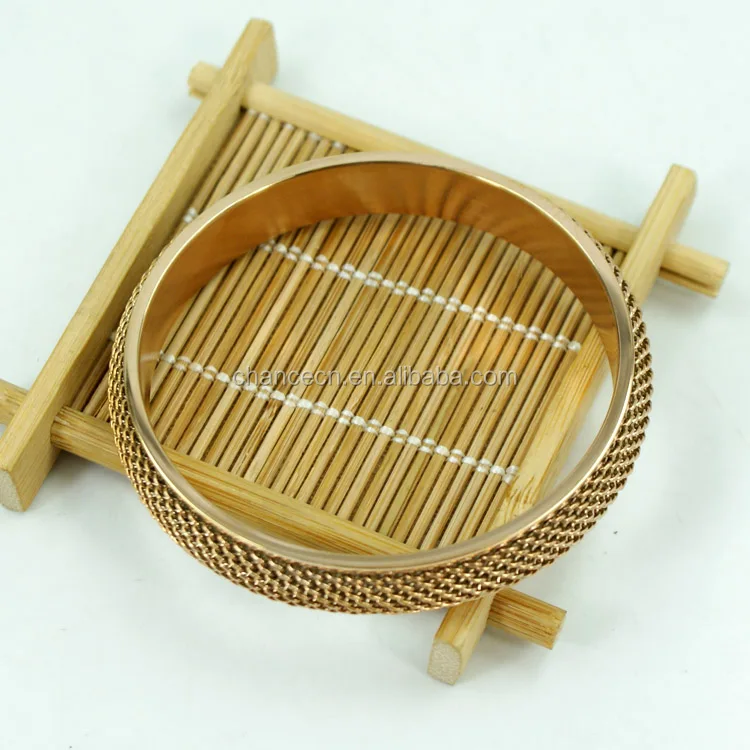 18k Gold Plated Titanium Germanium Barbed Wire  Bracelet