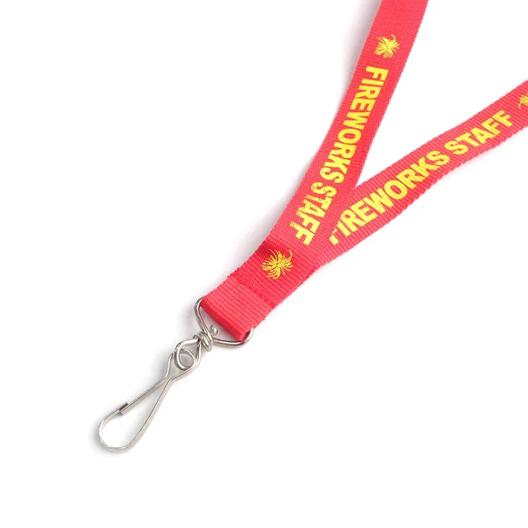 Высококачественный шнурок от поставщика на заказ, чистый нейлоновый полиэфирный наручный брелок, медальон, значок на шею, ремешок, держатель для удостоверения личности, логотип, шнурок