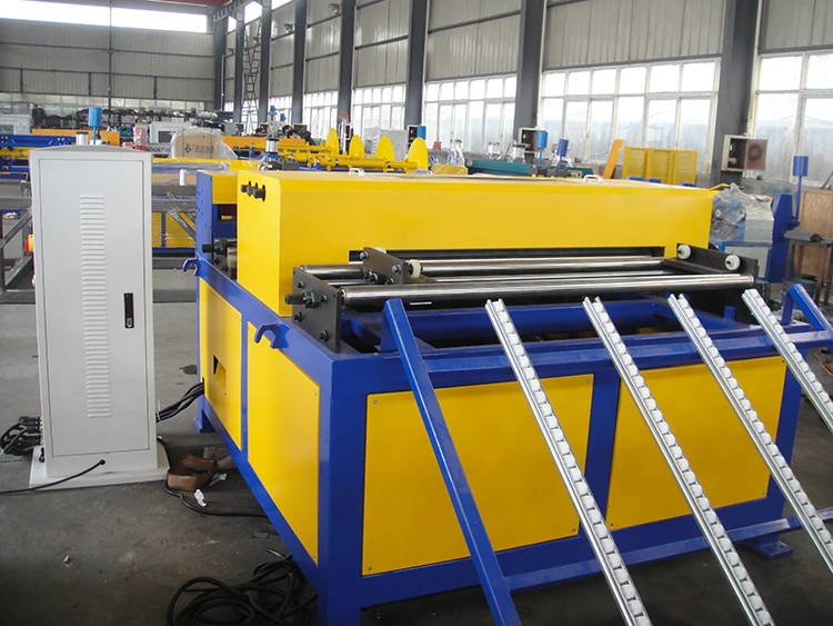 Auto Duct line 3 with notch and cutting angle for square duct forming machine