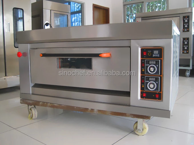 Commercial Gas Bread Cake Chicken Meat Bakery Oven (1 deck 2 trays)