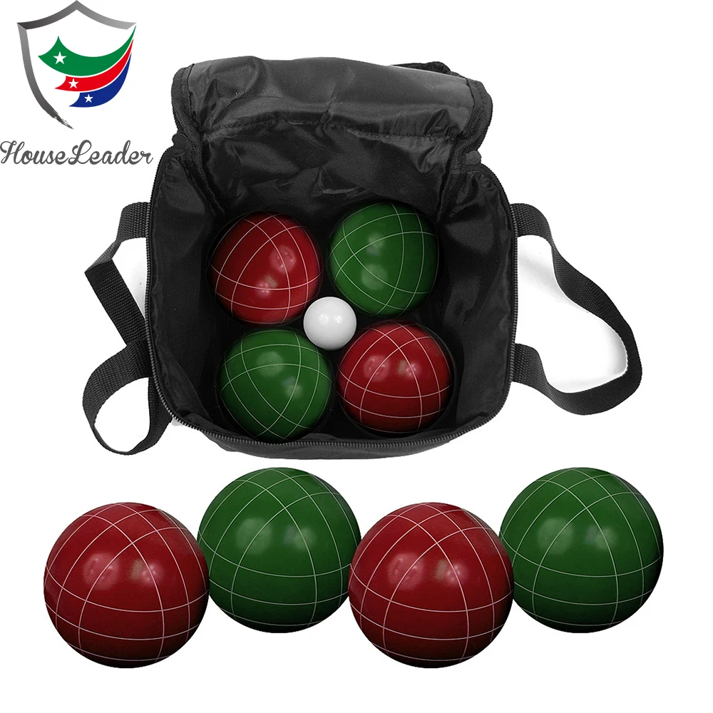 
Premium Backyard Resin Bocce Ball Set for Families Complete Bocce Yard and Lawn Games 