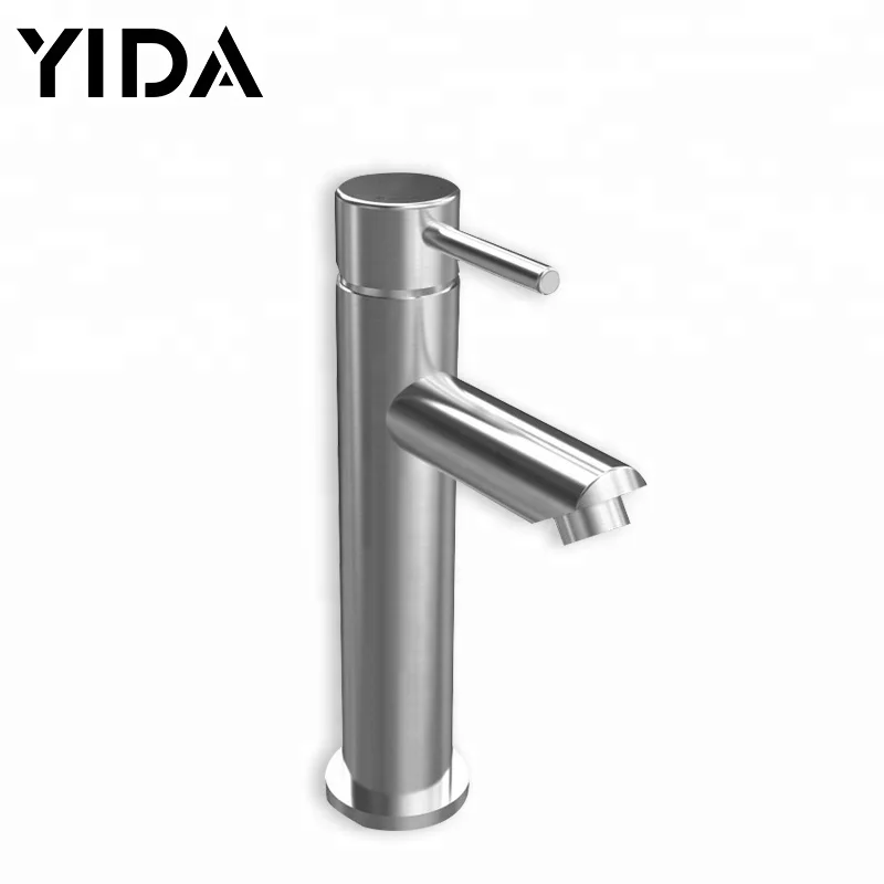 Foshan YIDA Single Handle Basin Brush Faucet 304 Water Mixer taps