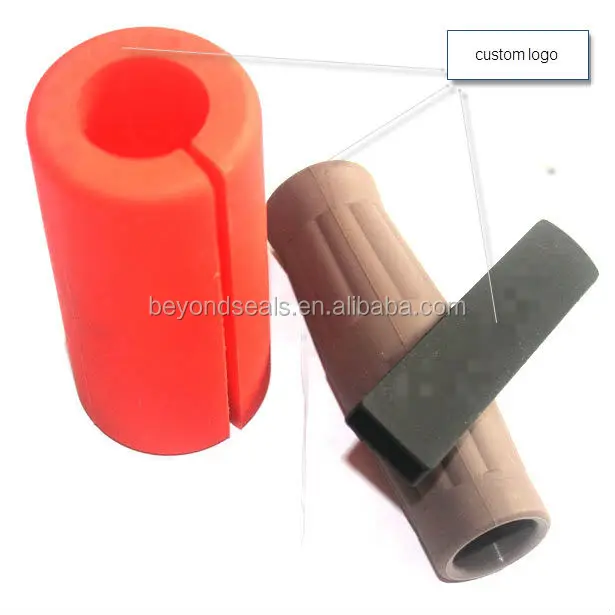 custom silicone grip_high temperature resist rubber grip_silicone handle grips