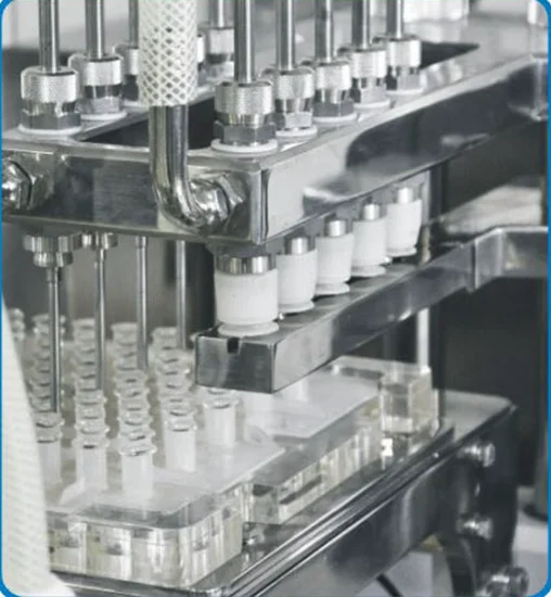 Fully automatic prefilled syringe filling machine for different different liquid