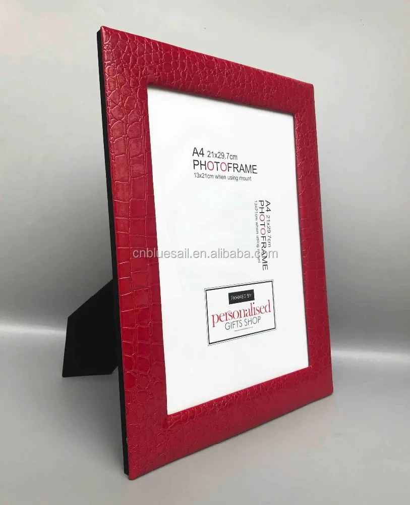 Shiny Red Picture Frame, A4(21x29.7cm) Photo Frame, Sexy Photo Frame