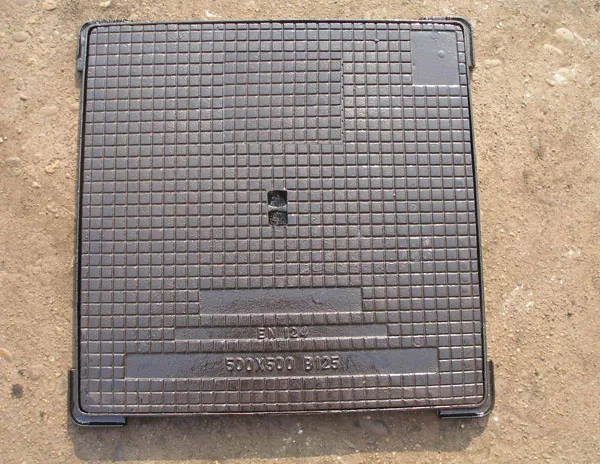 
Ductile Iron Grate and Frame 500x500 class B125 manhole covers solid top 