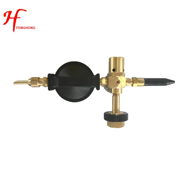 China Manufacturer brass Helium Tank Combo Mylar and Latex Balloon Filler Valve with 200 bar pressure