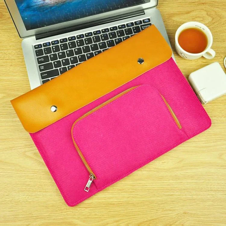 
Factory price felt laptop carry case with customized size 