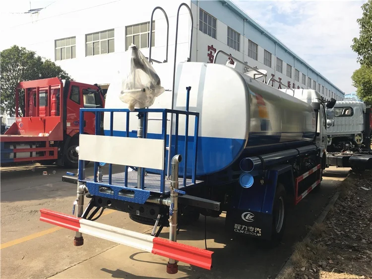  Dongfeng 6cbm 6000L грузовик с резервуаром для воды цена