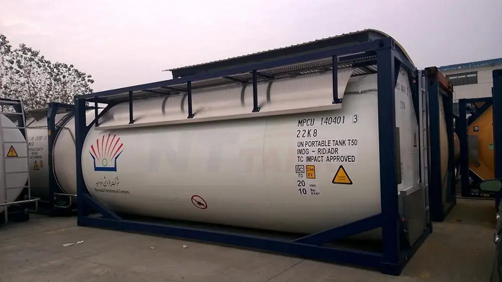 Factory direct sale portable iso gas t50 iso tank 24000 liter for gas