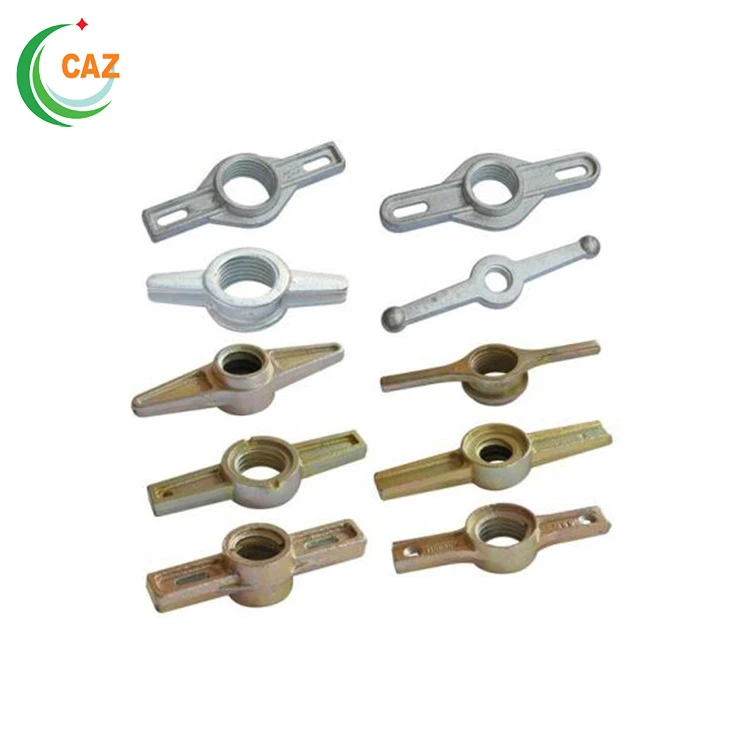 Factory Price Scaffolding Parts Name Formwork Stainless Hollow Screw Base Jack Nut for Sale
