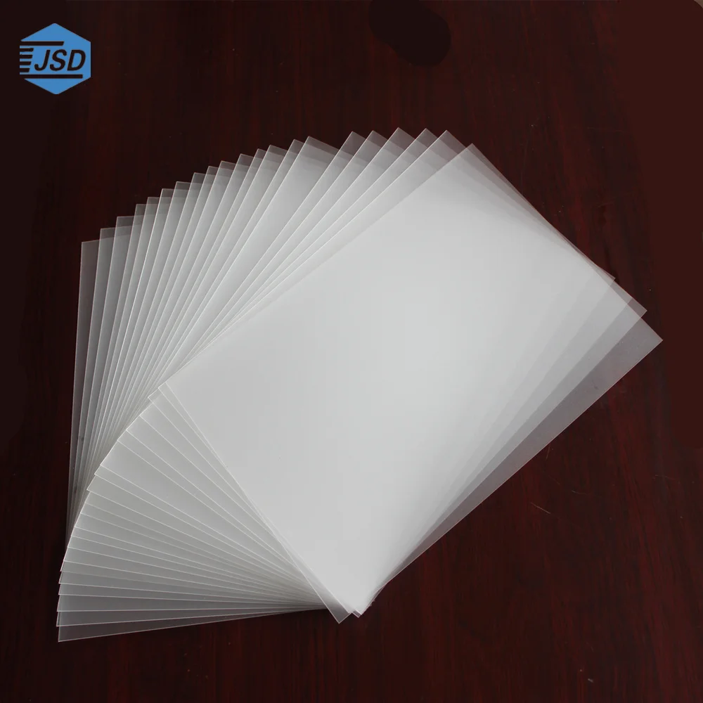 Excellent Price 0.1mm 0.2mm clear Pc FiIm ID Card  Printed Thin Polycarbonate Film Roll