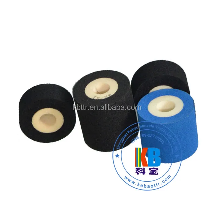 Date Stamp Printing Thermal transfer ribbon 32*36 35*40  Solid black Color Ink roller