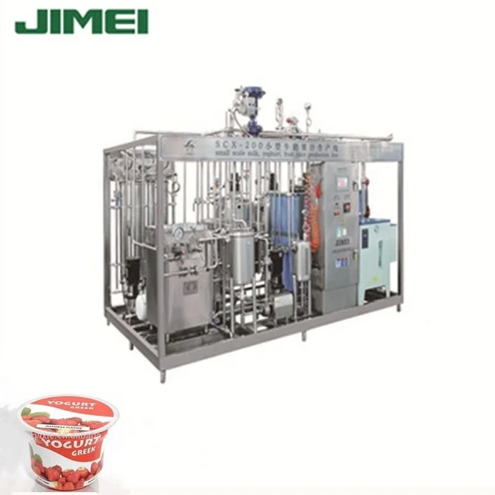 500L/H dairy small fresh milk juice yogurt processing production line plant