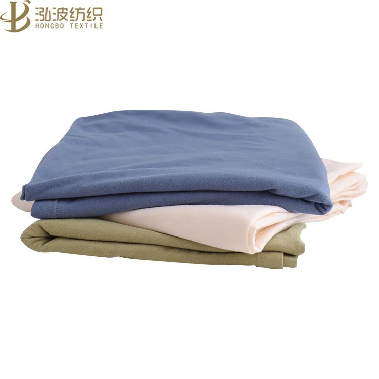 jersey bamboo cotton swaddle blanket in solid or printing baby wrap