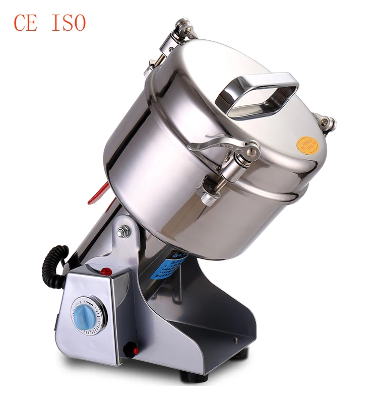 2000g stainless Steel Electric grain mill grinder/medicial powder machine