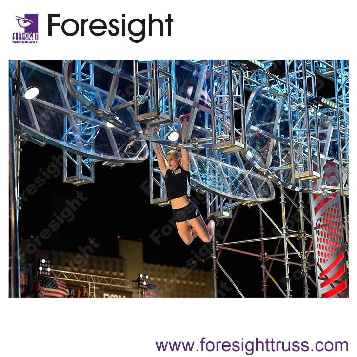 Hot Sale Floating Bridge with Trampolines for Small Indoor Adults Ninja Project