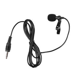 Professional For IOS Android Mobile Phone Portable Mini Stereo HiFi Sound Quality Condenser Microphone Clip Lapel Mic