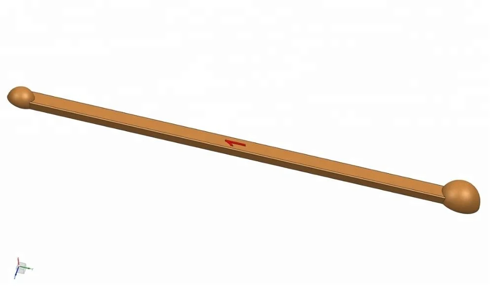 hot sale 0.005ml-0.020ml anti-static PP micro two end scoop