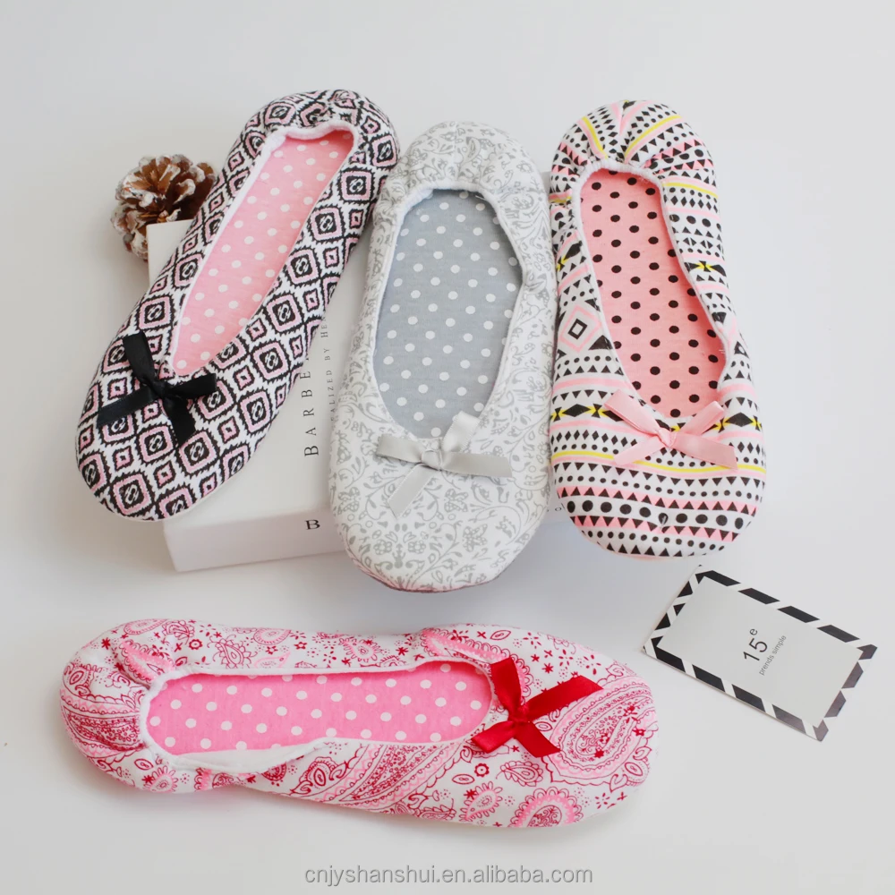
Women isotoner ballerina slippers sole ballet slipper for sale 