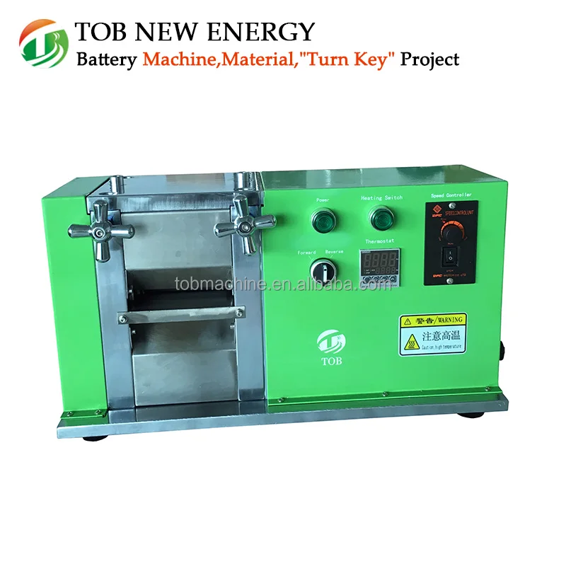 800 Вт Лаборатории Горячий Ролик Пресс-Машина для Батареи Электрода Каландрирования