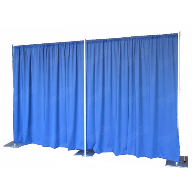 Wedding Decoration of Adjustable Aluminum Pipe Drape Backdrop Stand
