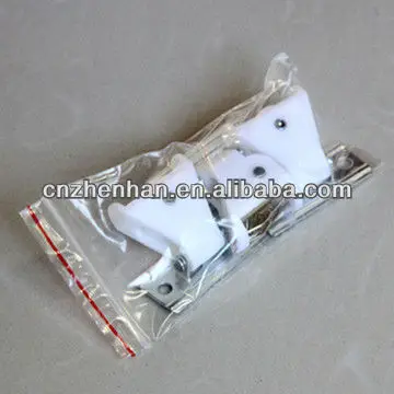 White color POM cord lock to bamboo blinds ,roman shade accessories,curtain parts