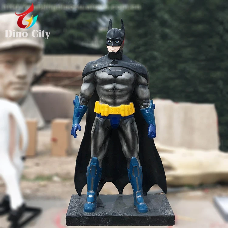 2 Meters High Fiberglass Spiderman Statues for Sale