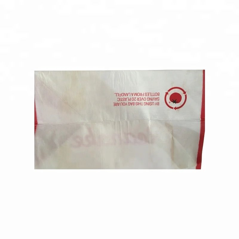 Recycled RPET Water Bottle Bag PET Stitchbond Shopping Laminated RPET Bag