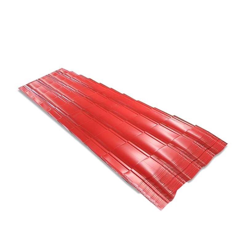 Low Price Color Coated Corrugated GI/GL Steel Sheet Prepaint Metal Galvanized Corrugated Steel Sheet