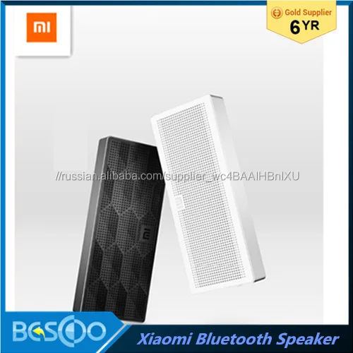 Original Xiaomi Mi Portable Bluetooth Speaker Wireless Mini Square Speaker for IPhone and Android Phones