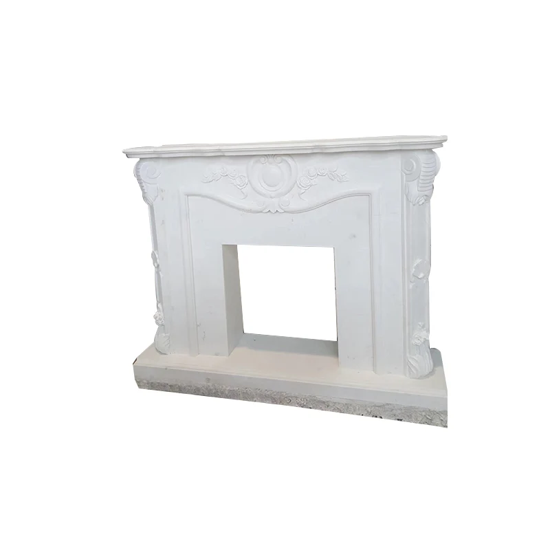  Cheap Fashionable Marble Fireplace Mantle White Slab Surround fireplace