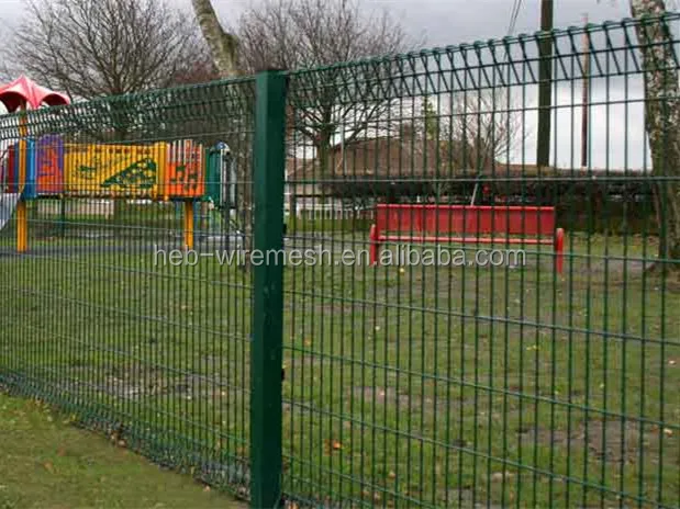 low price roll top iron wire mesh fence welded brc fence