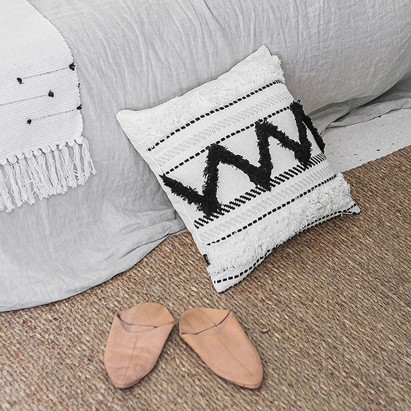пледы pillowslip hotel марокканский стиль ins Пользовательские наволочки хлопок красота наволочка декоративные диван