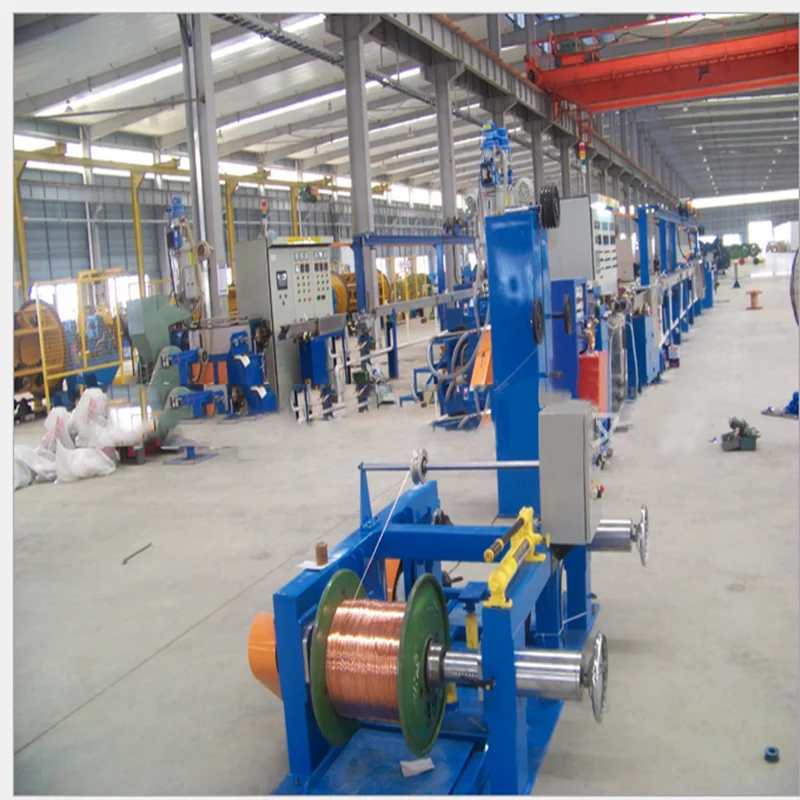 Silicon cable extrusion line with high configuration rubber sheet extrusion machine of pvc extruder machine