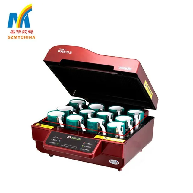 3D Multifunctional Sublimation Machine for Mug, Phone Case and Plate