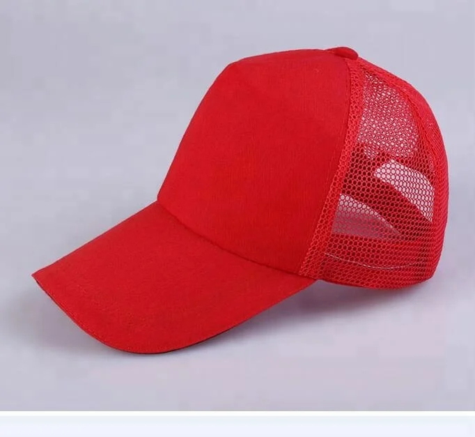 High Quality Custom Solid Black Trucker Dad Hat Sporty Outdoor Baseball Cap Embroidered Logo for Image-Conscious Individuals