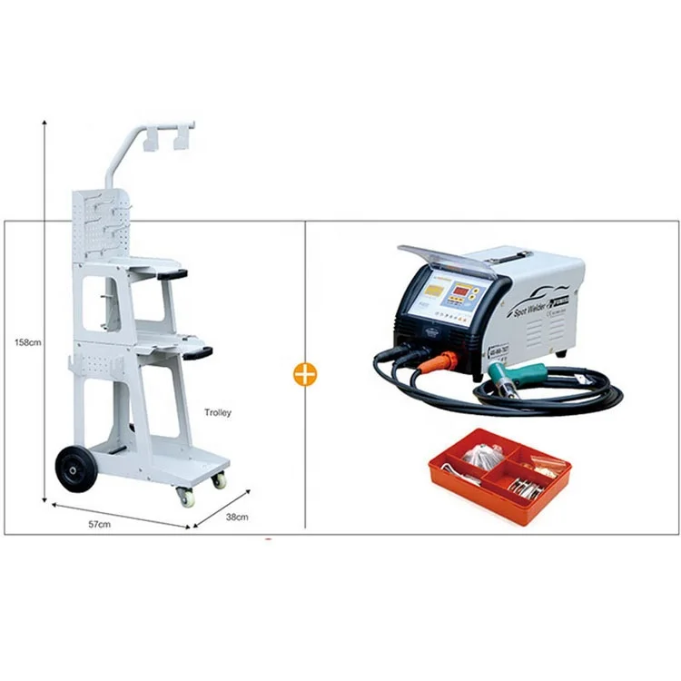 Multifunctional aluminum body welder or auto body repaire machine with built-in expert parameters