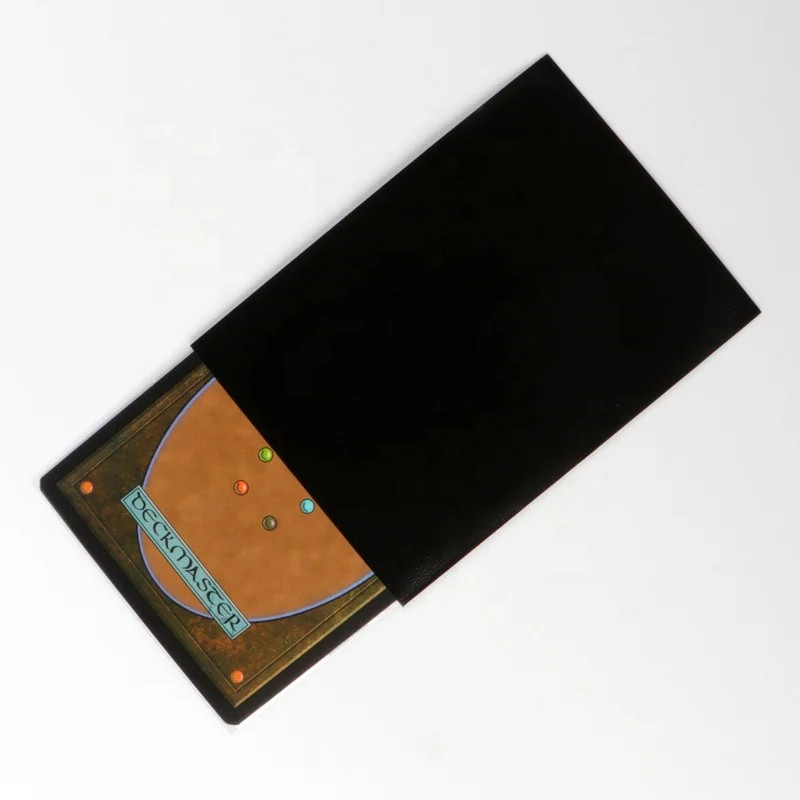 Wholesale Black Trading Card Sleeves For Mtg From Dongguan Factory
