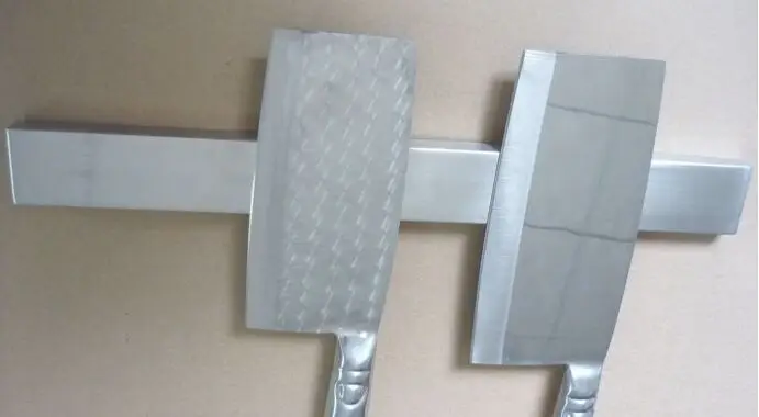 Ndfeb magnet strong power stainless steel magnetic knife holder for kitchen  kitchen knife guard  knives kitchen set