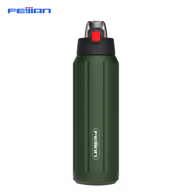 
FEIJIAN Sports Thermoses 450ml 18/10 inner 316 Stainless Steel Vacuum Flask Portable Leak Proof for Mountaineering 